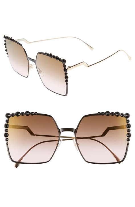 60mm gradient cat eye sunglasses fendi|eyewear fendi glasses frames.